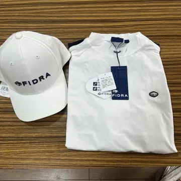 새상품 FIDRA 피드라 캡, 모크넥 셔츠 세트