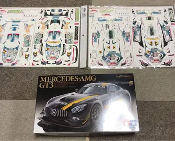 타미야 1/24 Mercedes-AMG GT3 프라모델 하츠네 미쿠 데칼