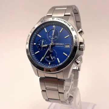 SEIKO 세이코 쿼츠 크로노그래프 손목시계 SBTR023 [새상품급]