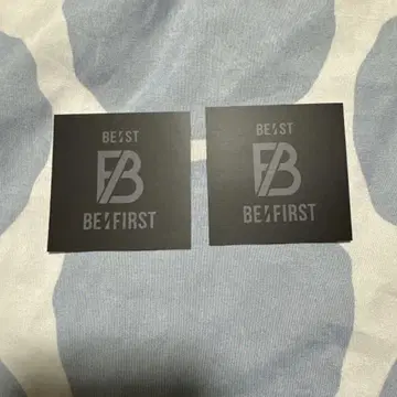 BE:FIRST 비 퍼스트 해시태그 캠페인 스티커 2장