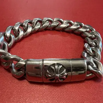 스테인리스 스틸 체인 팔찌 약 21cm