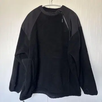 HYKE 블랙 플리스 트레이닝복 M