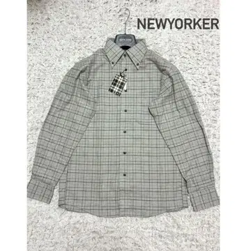 [ 미사용 ] NEWYORKER 긴팔 셔츠 체크 남성용 뉴요커