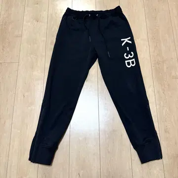 [새상품급] K-3B 115_G 리사이클사 메쉬 그래픽 조거 팬츠