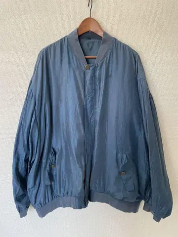 구제 vintage silk jacket 스카이블루 실크 자켓