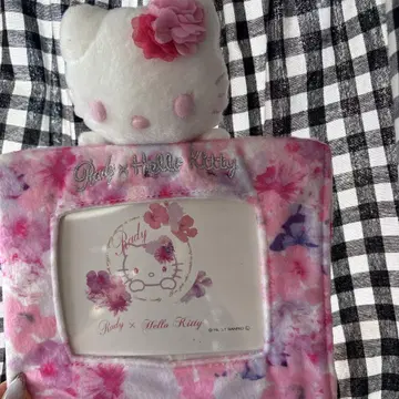 Rady x Hello Kitty 사진 프레임 리조 플라워 무늬
