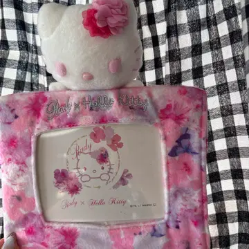 Rady x Hello Kitty 사진 프레임 리조 플라워 무늬