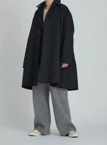 ticca 울 리버서블 스텐카라 코트