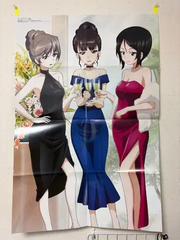 걸즈 앤 판처 소드 아트 온라인 포스터 앞뒤