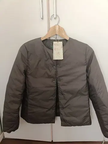 MUJI 노카라 다운 자켓 S