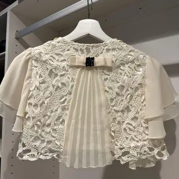 숏 볼레로 레이스