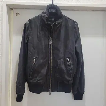 URBAN RESEARCH 램 가죽 라이더 자켓 M 블랙