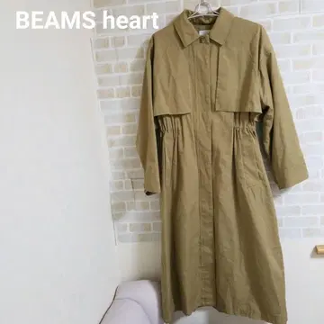 BEAMS HEART 오버 요크 빅 코트