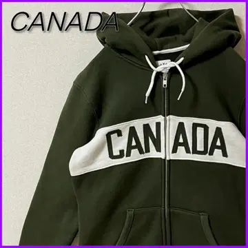 [ CANADA ] 올림픽 와펜 로고 집업 후드티 여성용