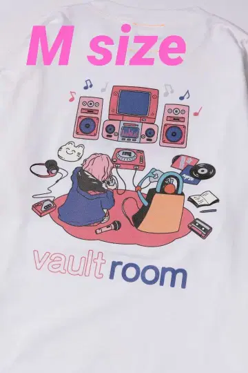 vaultroom x nqrse L/S TEE / WHITE M 사이즈