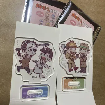 오소마츠 6쌍둥이 트레이딩 아크릴 스탠드 2개 세트 캔두