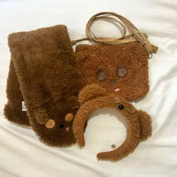 USJ 유니버셜 팀 머리띠 가방 장갑 세트 낱개 판매 가능