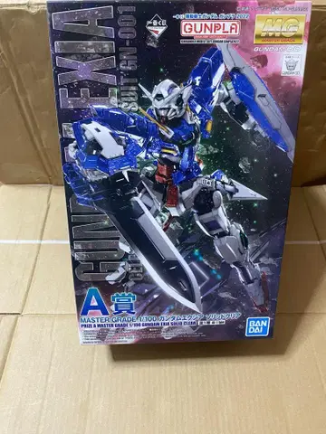 미개봉 MG 기동전사 건담 OO 제일복권 A상 엑시아 솔리드 클리어