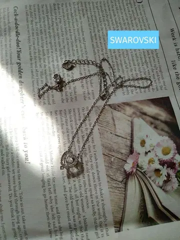 Swarovski 댄싱 하트 목걸이