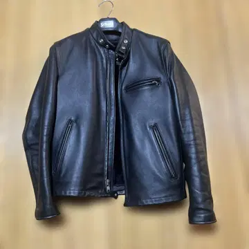 Schott 블랙 가죽 자켓