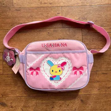 레어! 2005년제 USAHANA 핑크 숄더백 택 포함