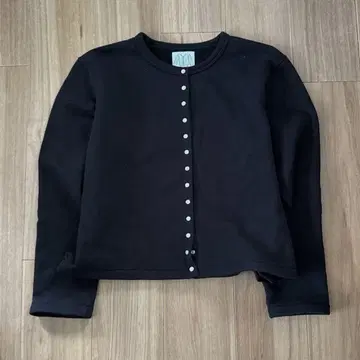 agris b. 블랙 가디건 사이즈 3