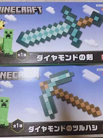 마인크래프트 Minecraft 다이아몬드 검, 다이아몬드 곡괭이 2점