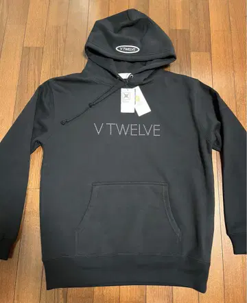 새상품 V12 VTWELVE 스트레치 쭈리 후드티 가을/겨울