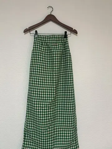 MOUSSY 체크 무늬 타이트 스커트 사이즈 2
