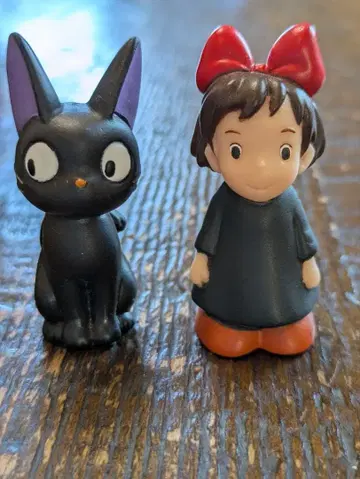 스튜디오 지브리 키키와 지지 손가락 인형 2개 세트 마녀 배달부 키키