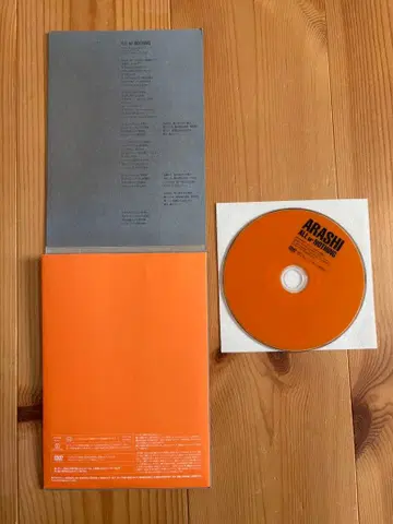 [ 생산 한정 상품 ] ARASHI ALL or NOTHING DVD
