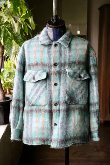 is-ness 이즈니스 25AW CPO 셔츠 재킷 그린