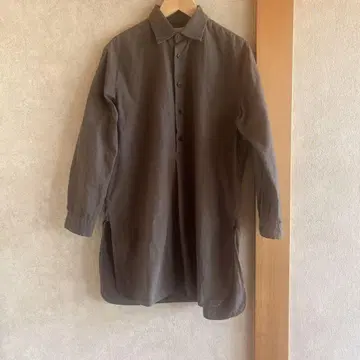 야에카 카디 코튼 셔츠 롱 기장