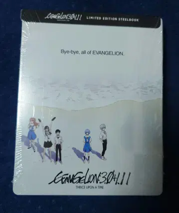 EVANGELION: 3.0+1.11 수입반 스틸북