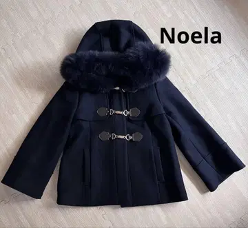 Noela 더플 코트 숏 기장 네이비