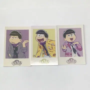오소마츠 6쌍둥이 스키마츠 폴라로이드풍 카드