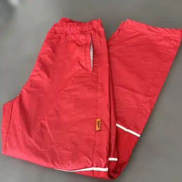 ellesse 레드 나일론 팬츠 L