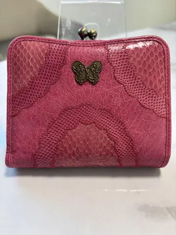 ANNA SUI 접이식 지갑 핑크