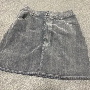 MURUA 데님 스터드 타이츠 스커트
