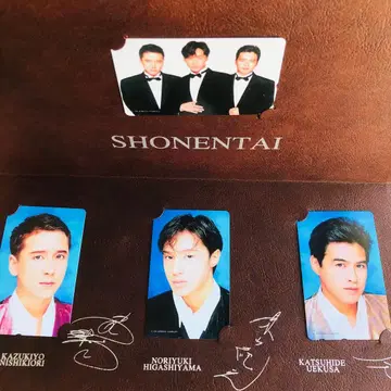 소년대 10th ANNIVERSARY 카드 한정판 레어 쇼와 아이돌