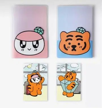 모자 꽁지 여권 케이스 무직 타이거 콜라보