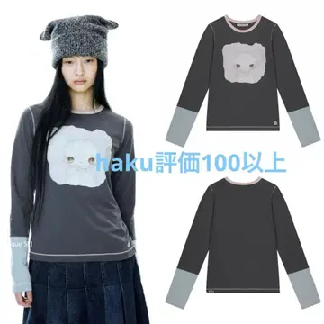 Coyseio 프린트 긴팔 T셔츠 M