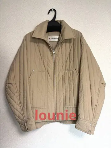 lounie 퀼팅 자켓