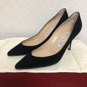 마놀로 블라닉 키에타 블랙 펌프스 35 1/2
