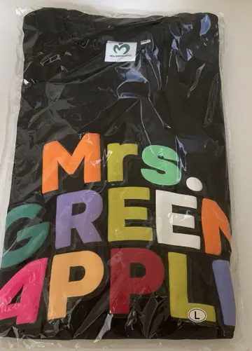 Mrs. GREEN APPLE 티셔츠 2023 썸머 굿즈 L