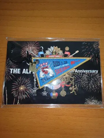 THE ALFEE 페넌트 키링 사쿠라이 켄 씨