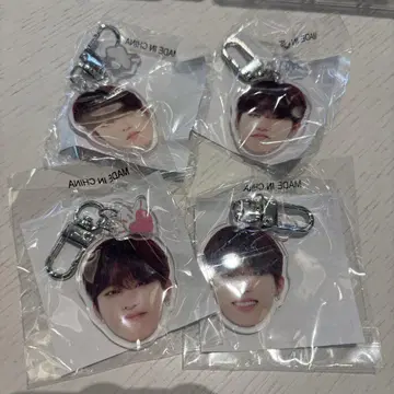 treasure 팝업 희로애락 얼굴 아크릴 키링 정우