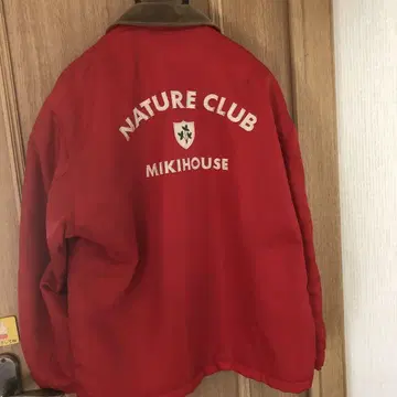MIKIHOUSE 레드 코트 숏 NATURE CLUB 남녀 공용