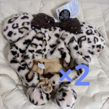 디즈니 미니 브라운 팬캡 2개 세트