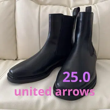 유나이티드 애로우즈 스퀘어 사이드 고어 부츠 L 사이즈
